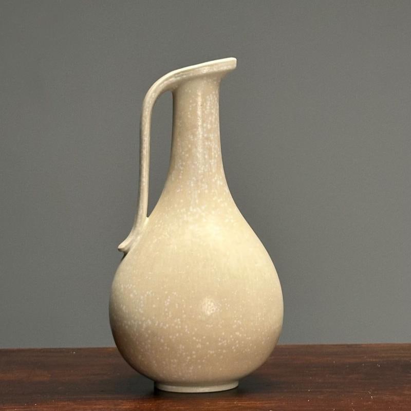 Gunnar Nylund, Swedish Mid-Century Modern, Ceramic Vase, Eggshell Glaze, 1940s - 3