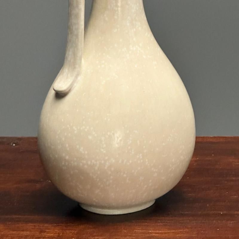 Gunnar Nylund, Swedish Mid-Century Modern, Ceramic Vase, Eggshell Glaze, 1940s - 6
