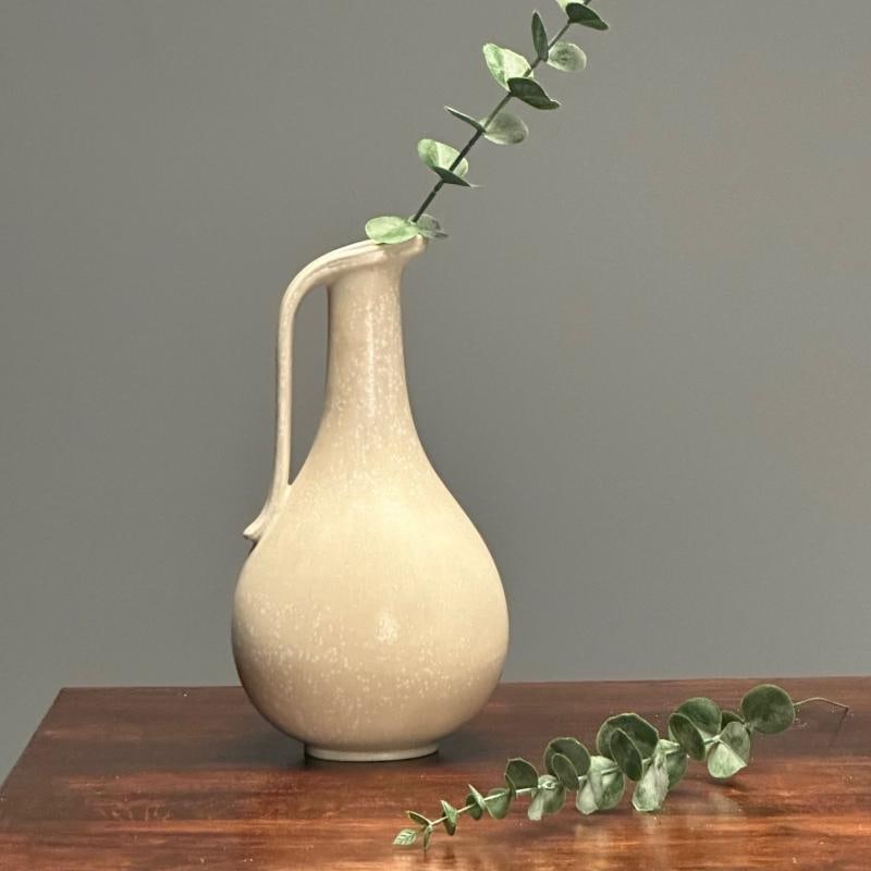 Gunnar Nylund, Swedish Mid-Century Modern, Ceramic Vase, Eggshell Glaze, 1940s - 7