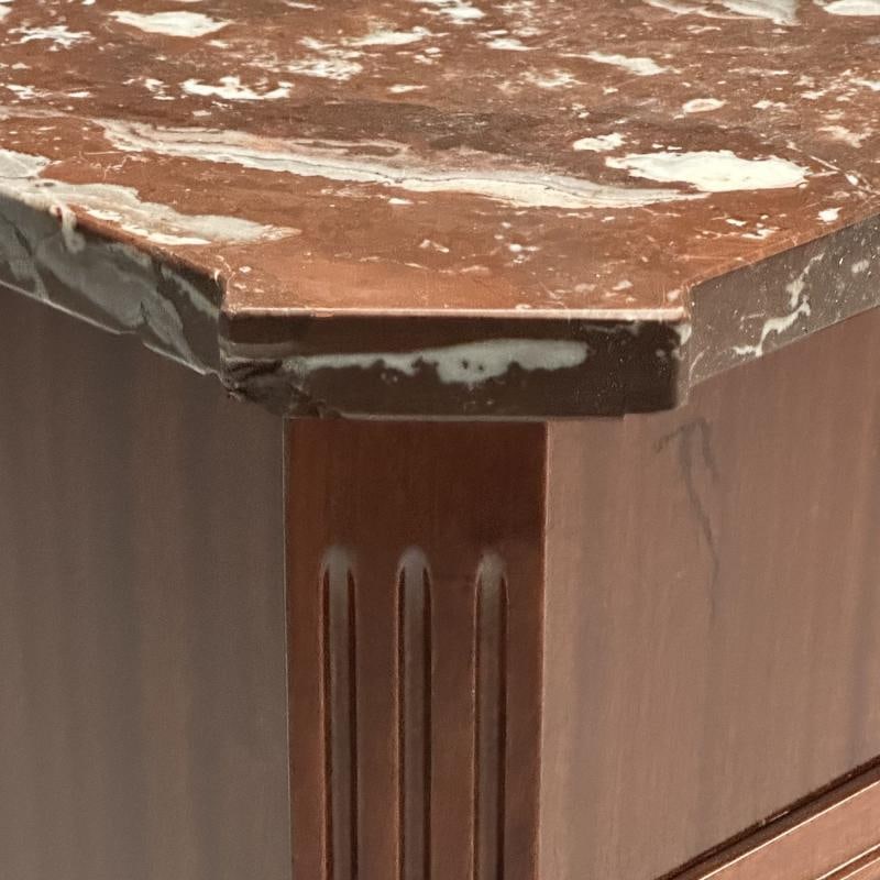 Gustavian, Louis XVI Style, Swedish Commode, Mahogany, Marble, Sweden, 1950s - 7