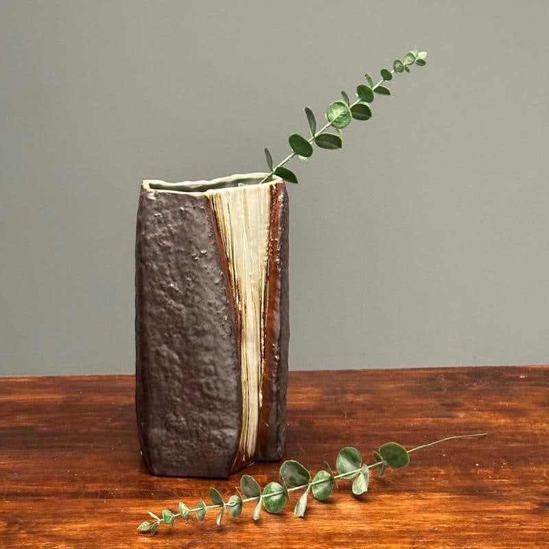 Carl-Harry Stålhane, Swedish Mid-Century Modern, Ceramic Stoneware, Vase, 1970s - 2