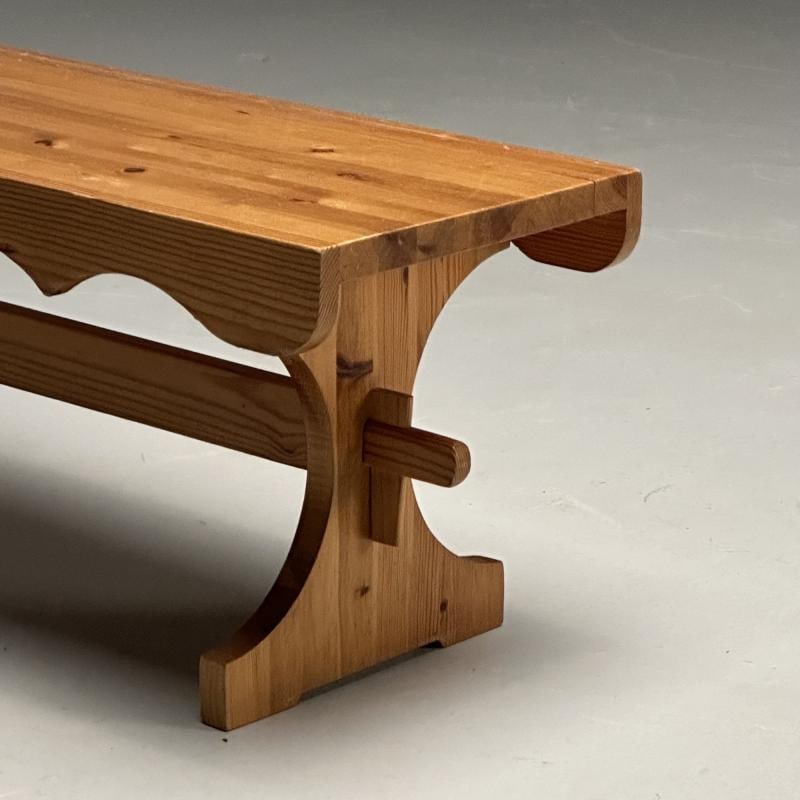 GP, Swedish Mid-Century Modern, Bench, Pine, Sweden, 1978 - 7