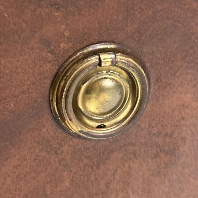 Gustavian, Louis XVI Style, Small Swedish Chest, Brass, Marble, Sweden, 1970s - 9