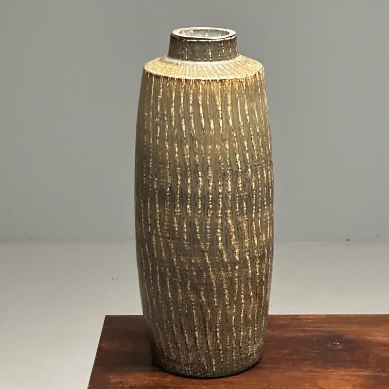 Gunnar Nylund, Swedish Mid-Century Modern, Large Floor Vase, Stoneware, 1950s - 2