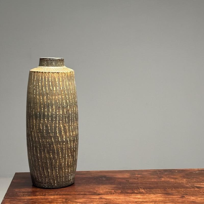 Gunnar Nylund, Swedish Mid-Century Modern, Large Floor Vase, Stoneware, 1950s - 7