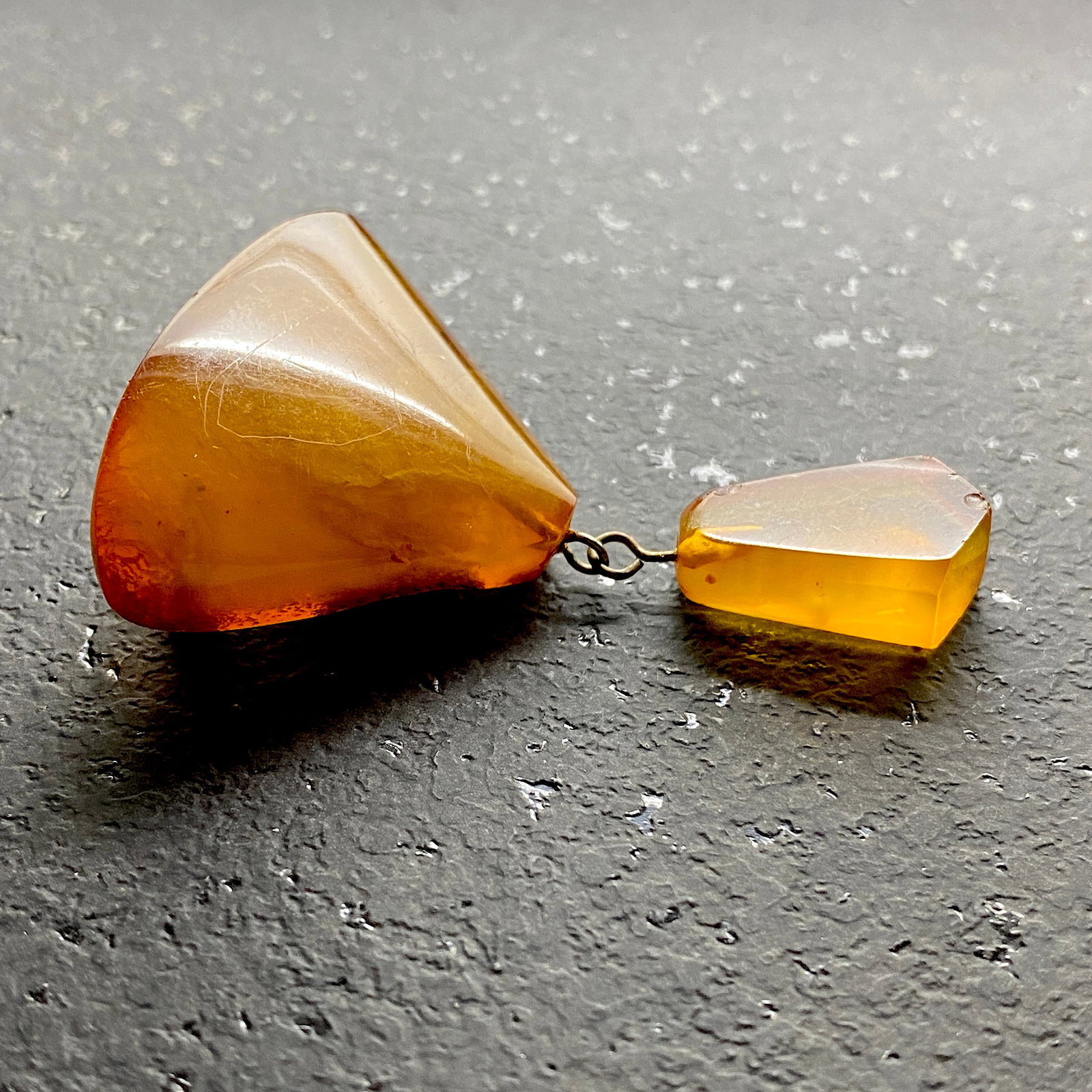 Unique and Beautiful Amber Brooch - 2