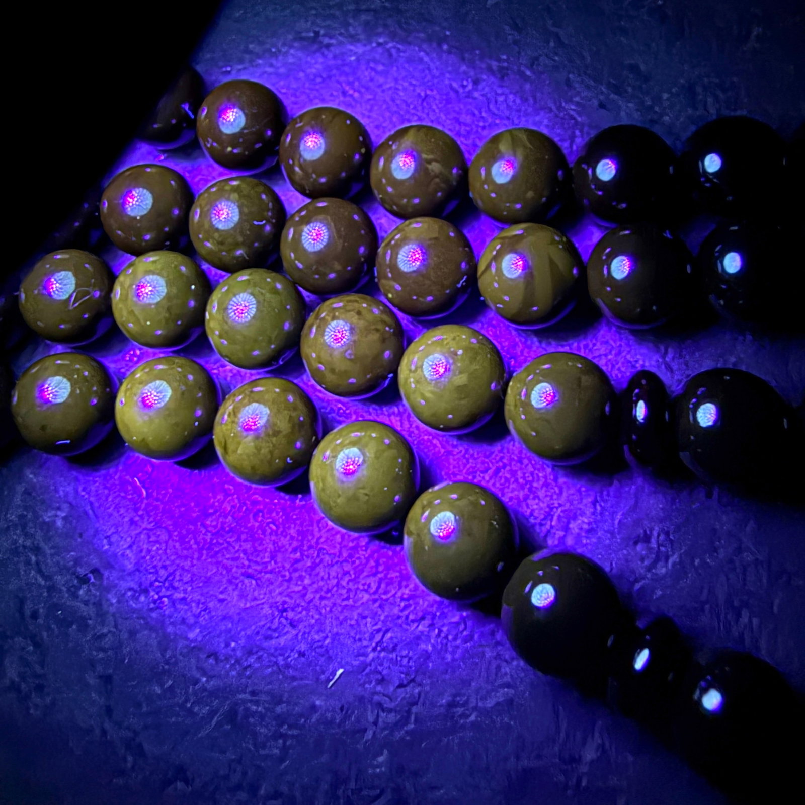 Beautiful Vintage Amber Tesbih made from Round Amber beads - 12