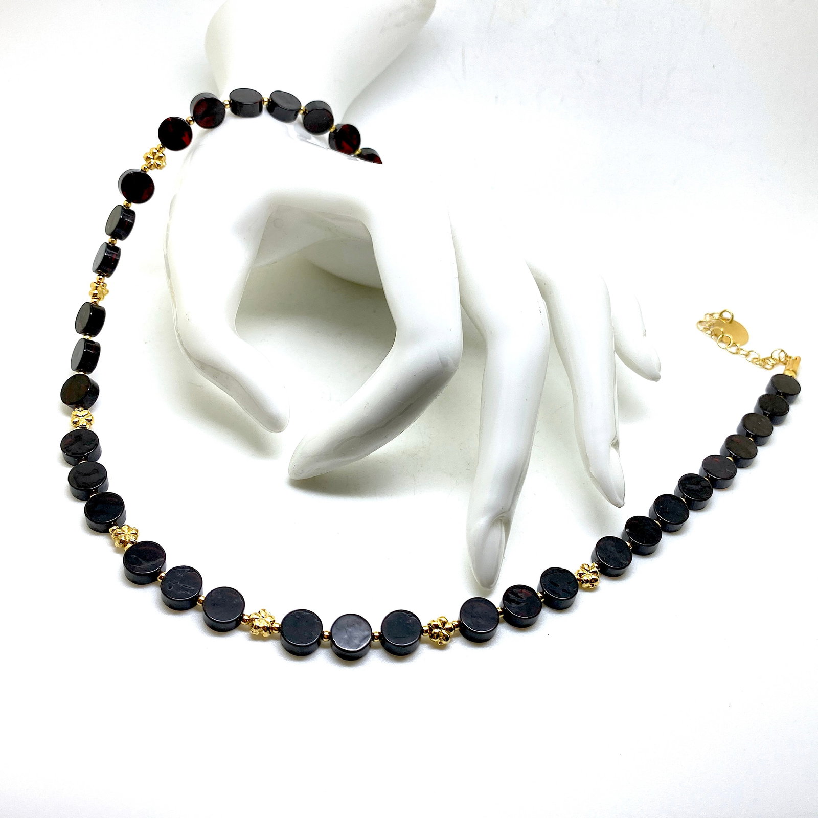 Beautiful Amber Necklace made from Round Amber beads - 4