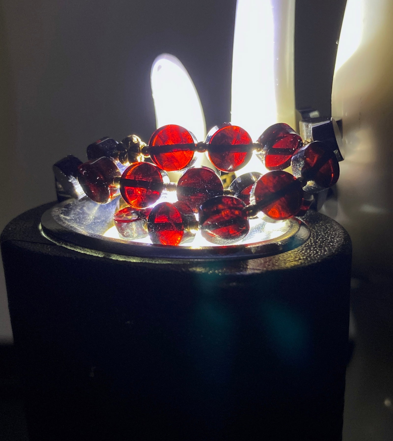 Beautiful Amber Necklace made from Round Amber beads - 8