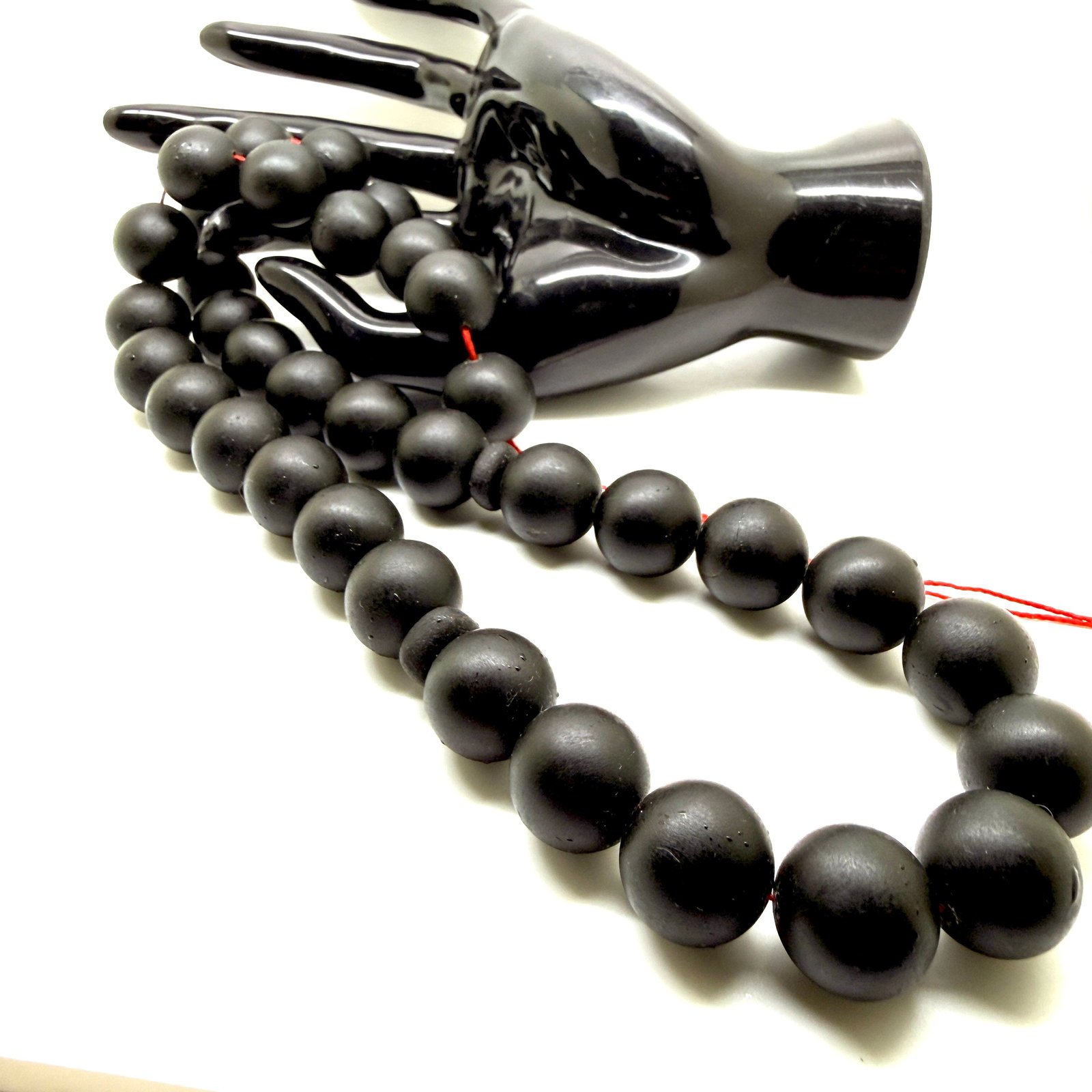 Unique and Stunning Amber Tesbih made from Round Amber beads - 6