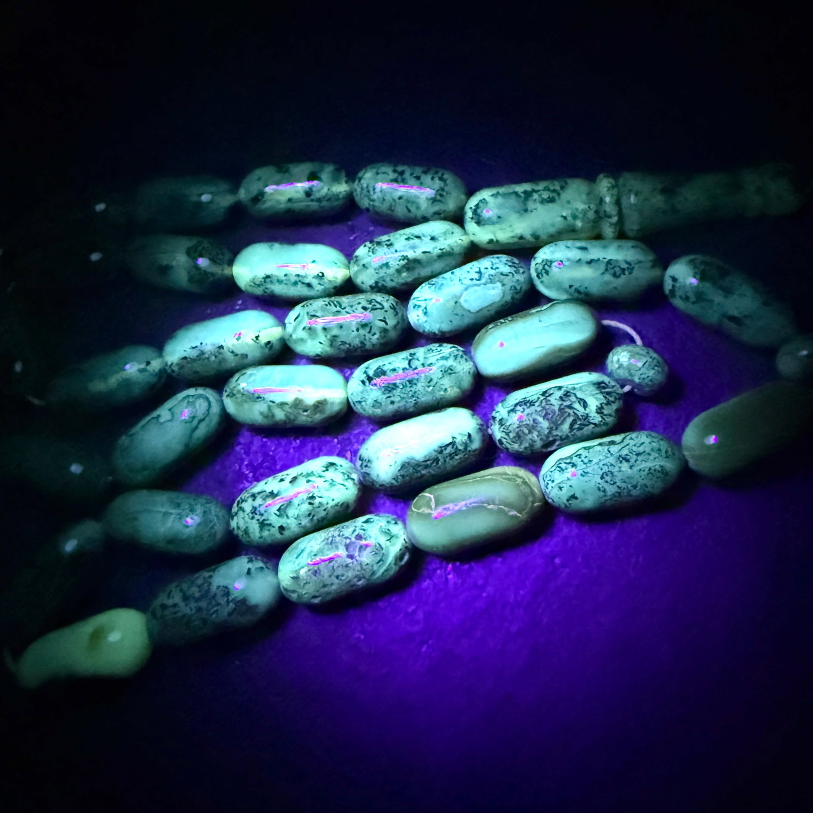 Impressive Amber Tesbih made from Capsule shaped Amber beads - 2