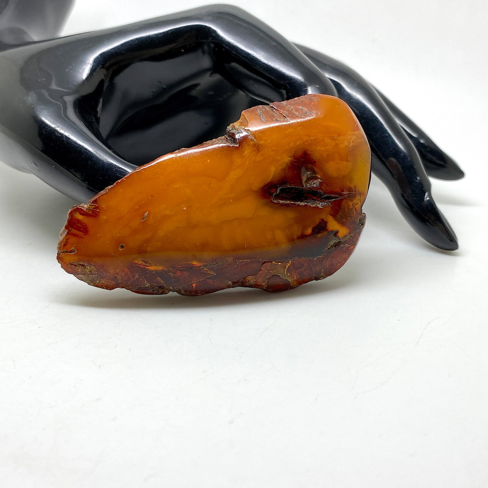 Beautiful Vintage Amber Brooch - 5