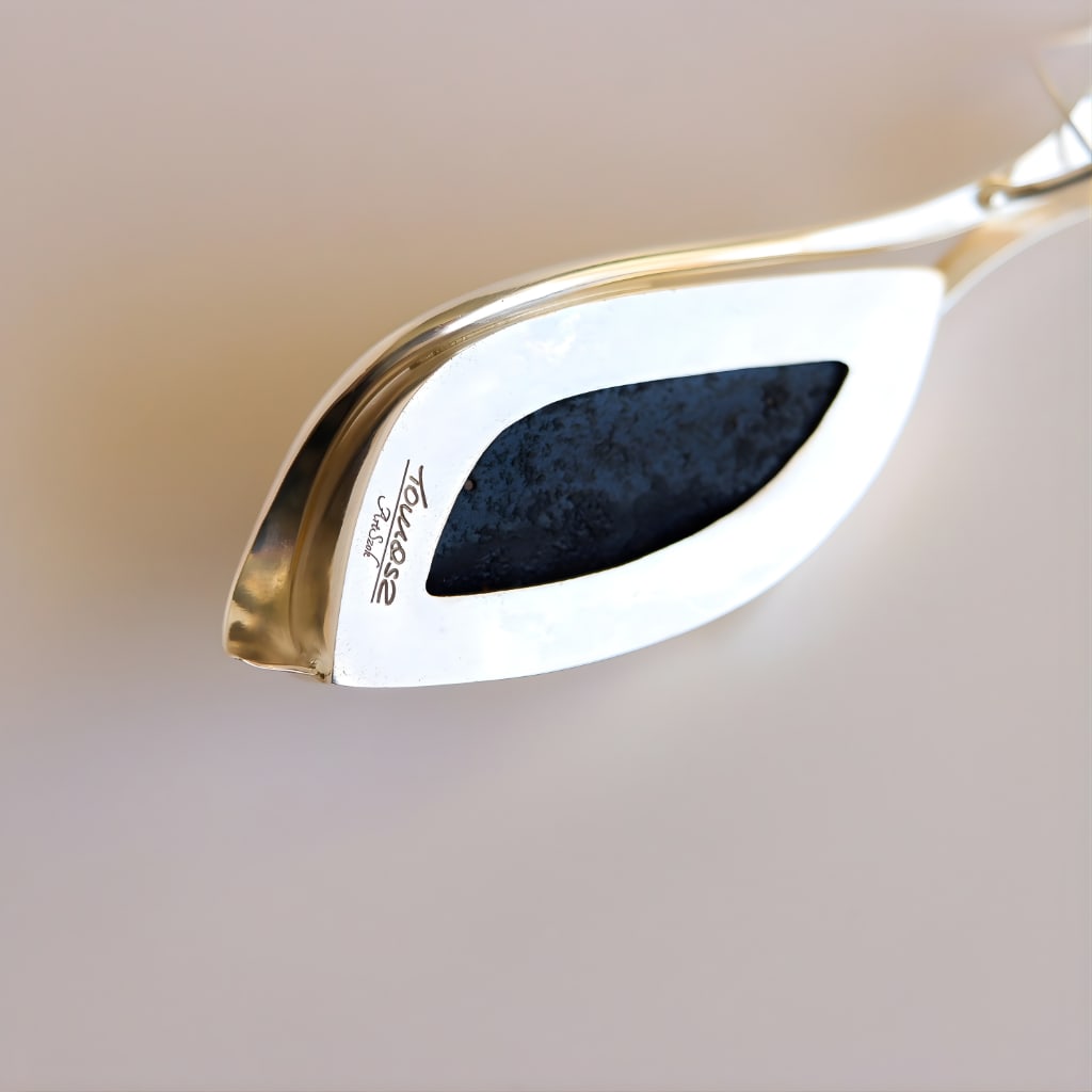 Tomosz Artszak Green Amber Necklace in Sterling Silver - 8