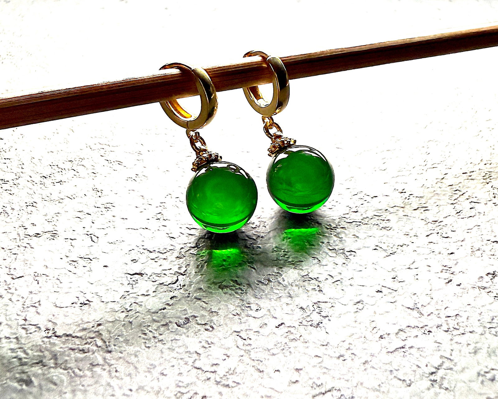 Alluring Amber Earrings - 3