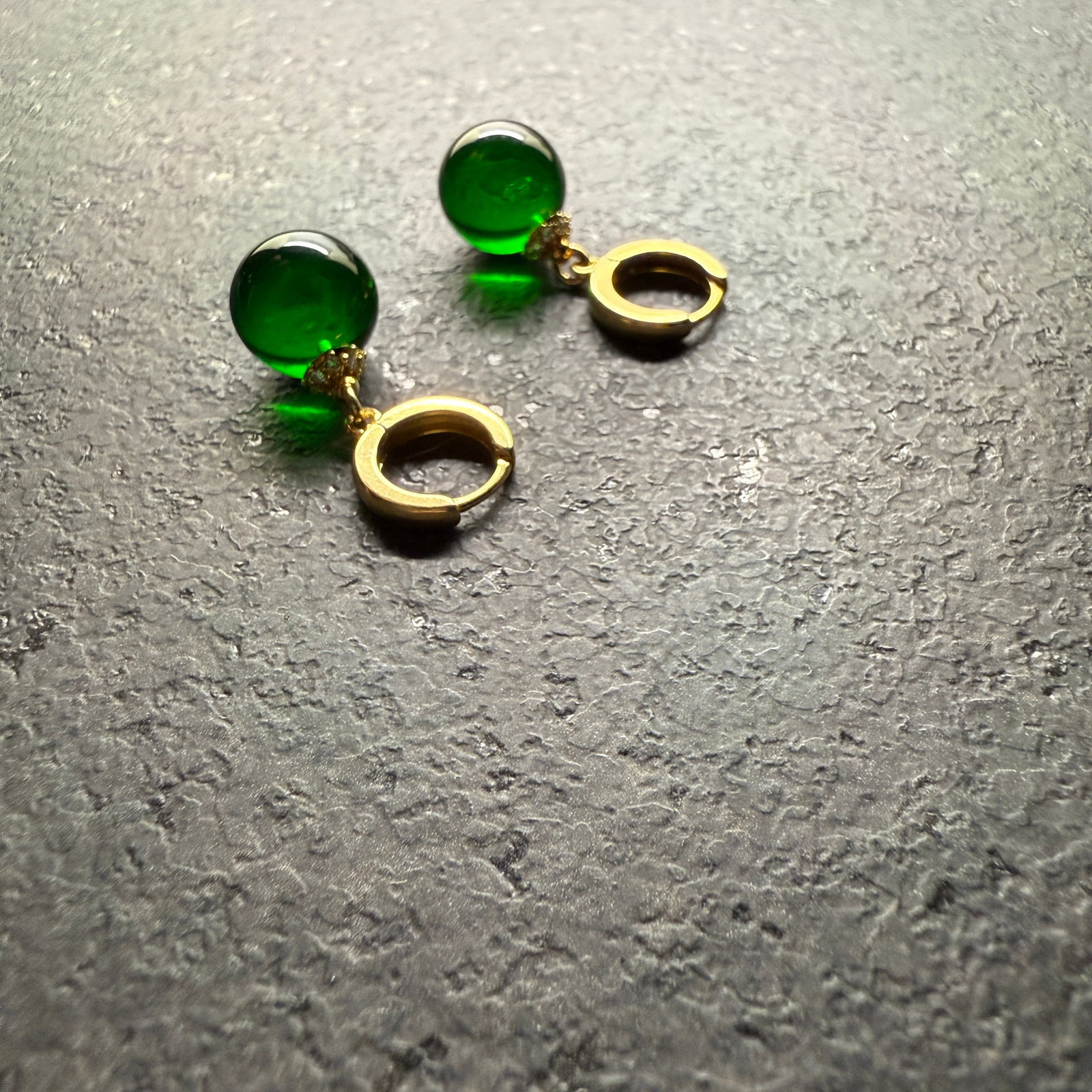 Alluring Amber Earrings - 9