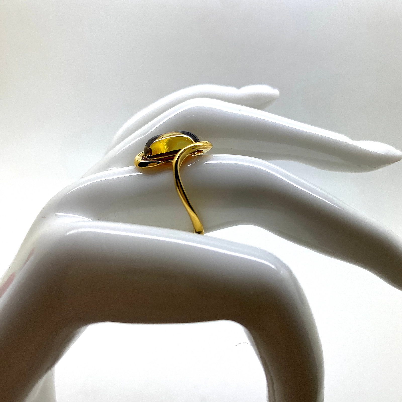 Fascinating Amber Ring - 4