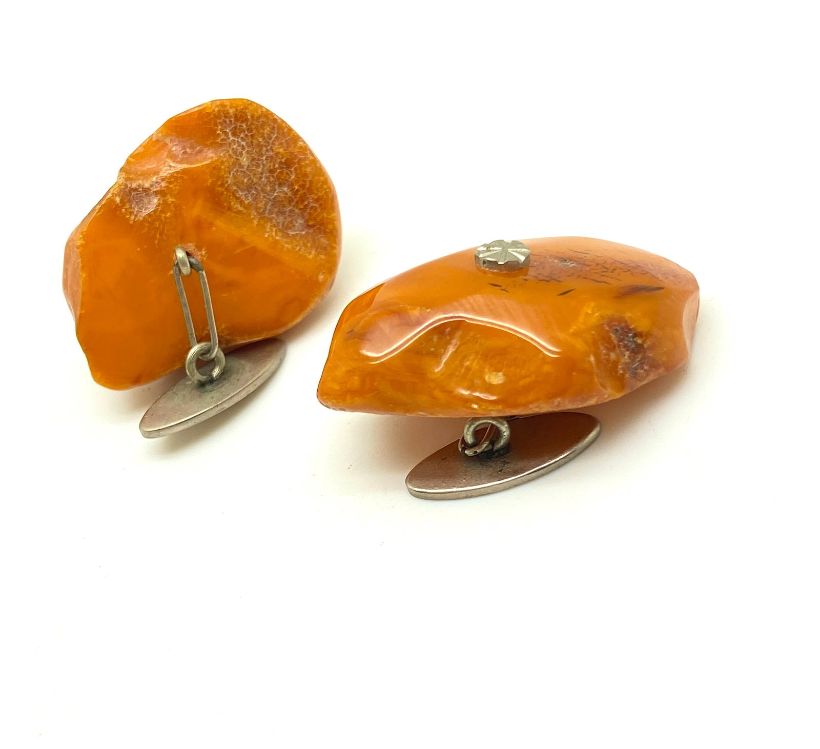 Magnificent Amber Cufflinks - 2