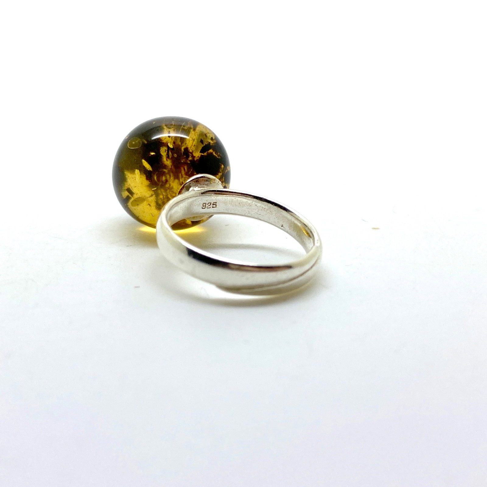 Unique and Amazing Amber Ring - 11