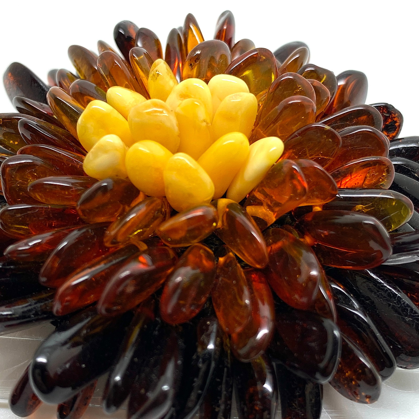 Stunning Amber Brooch - 6