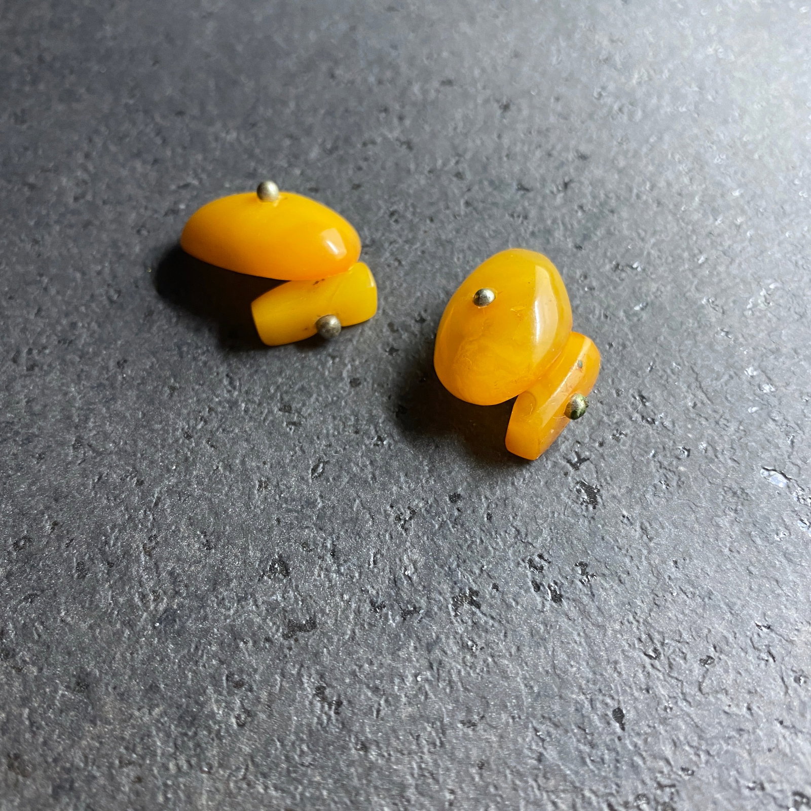 Fascinating Amber Cufflinks - 3