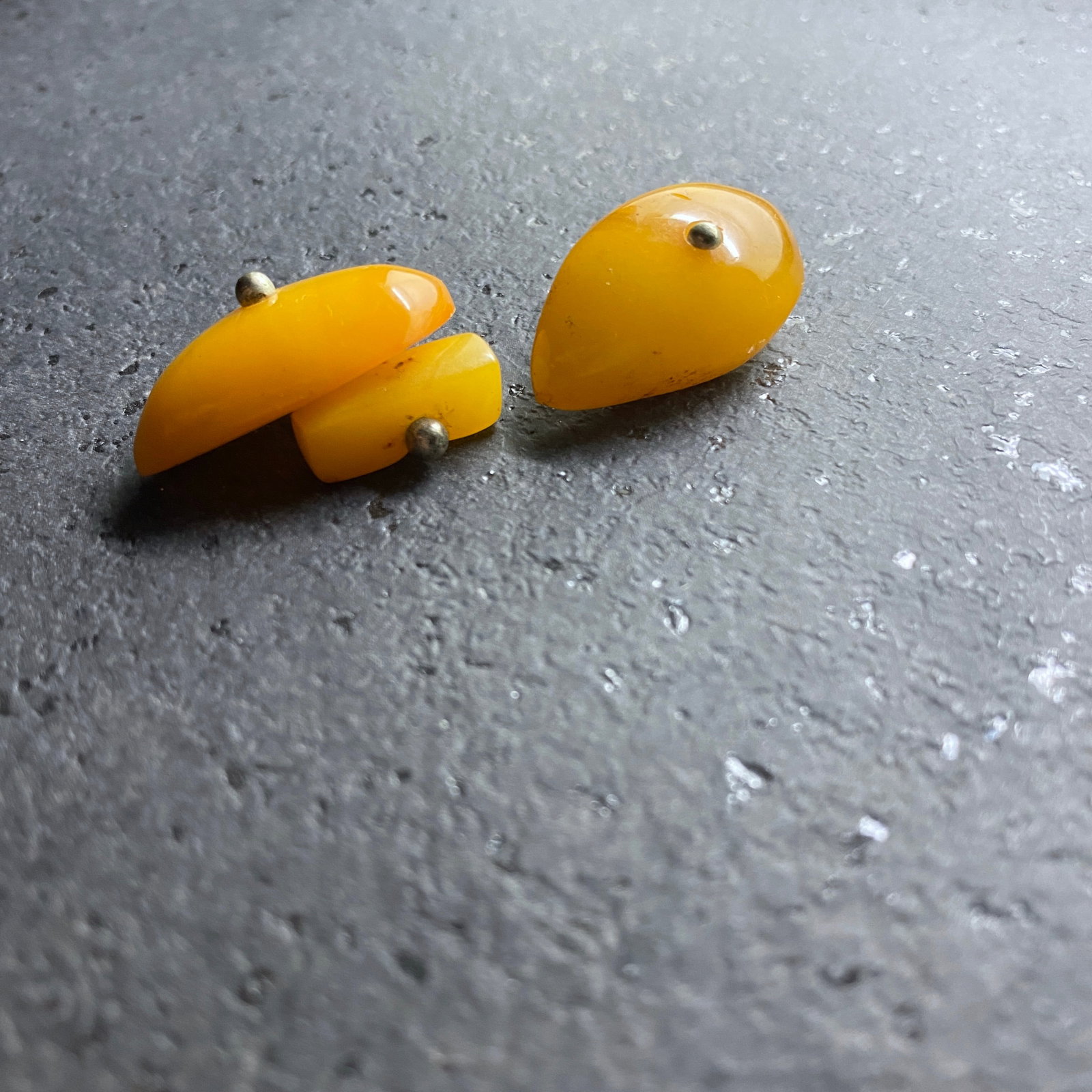 Fascinating Amber Cufflinks - 4