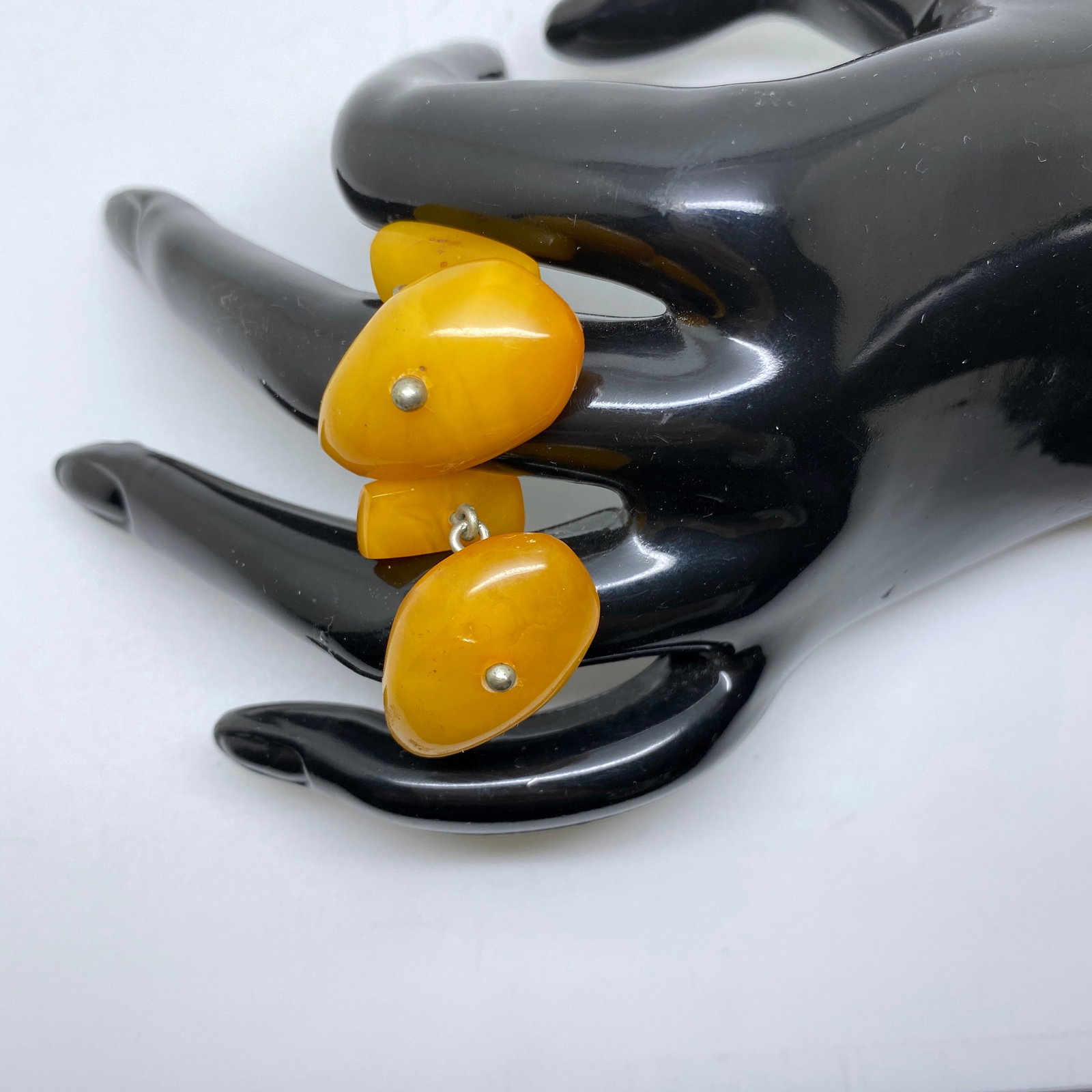 Fascinating Amber Cufflinks - 6