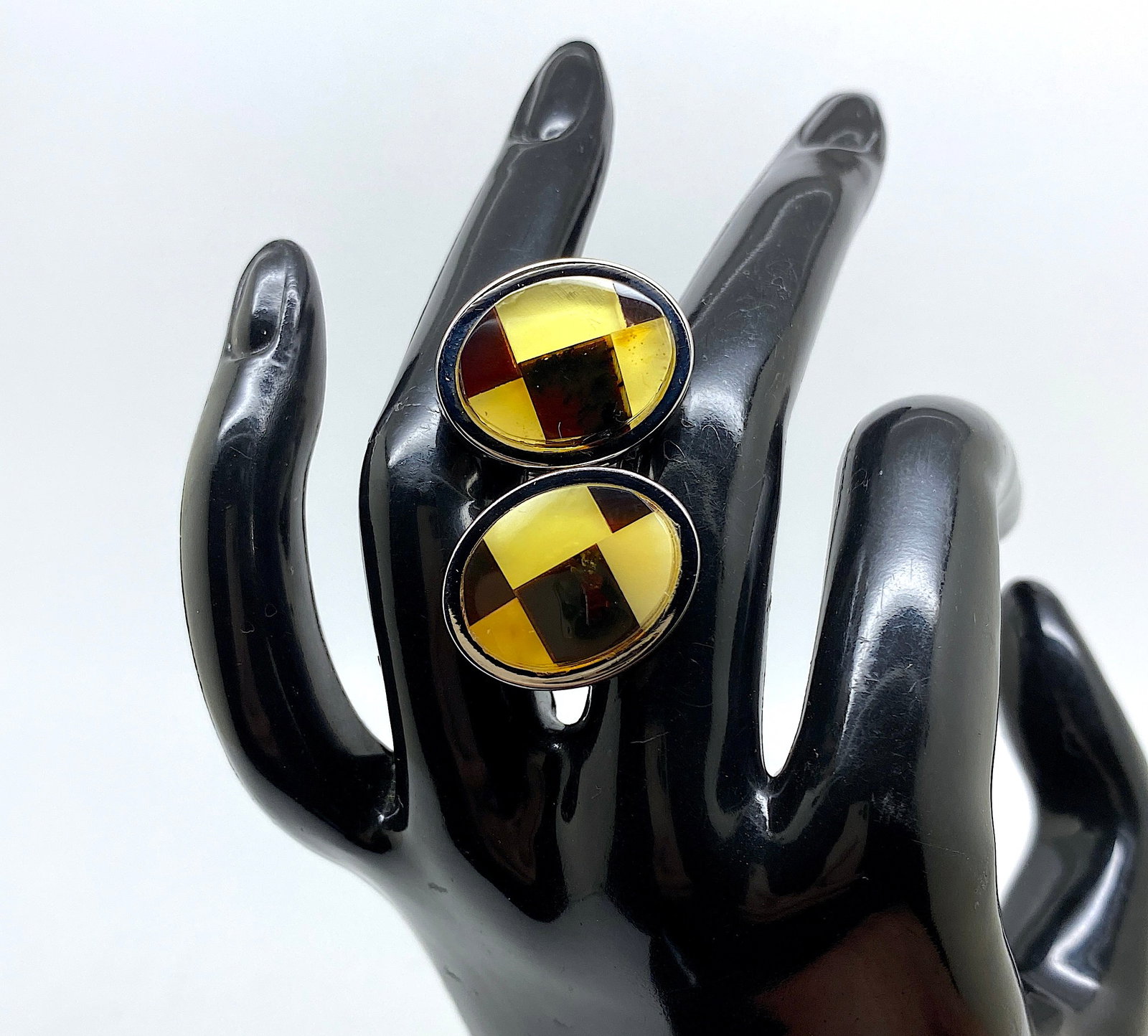 Fascinating Amber Cufflinks - 3