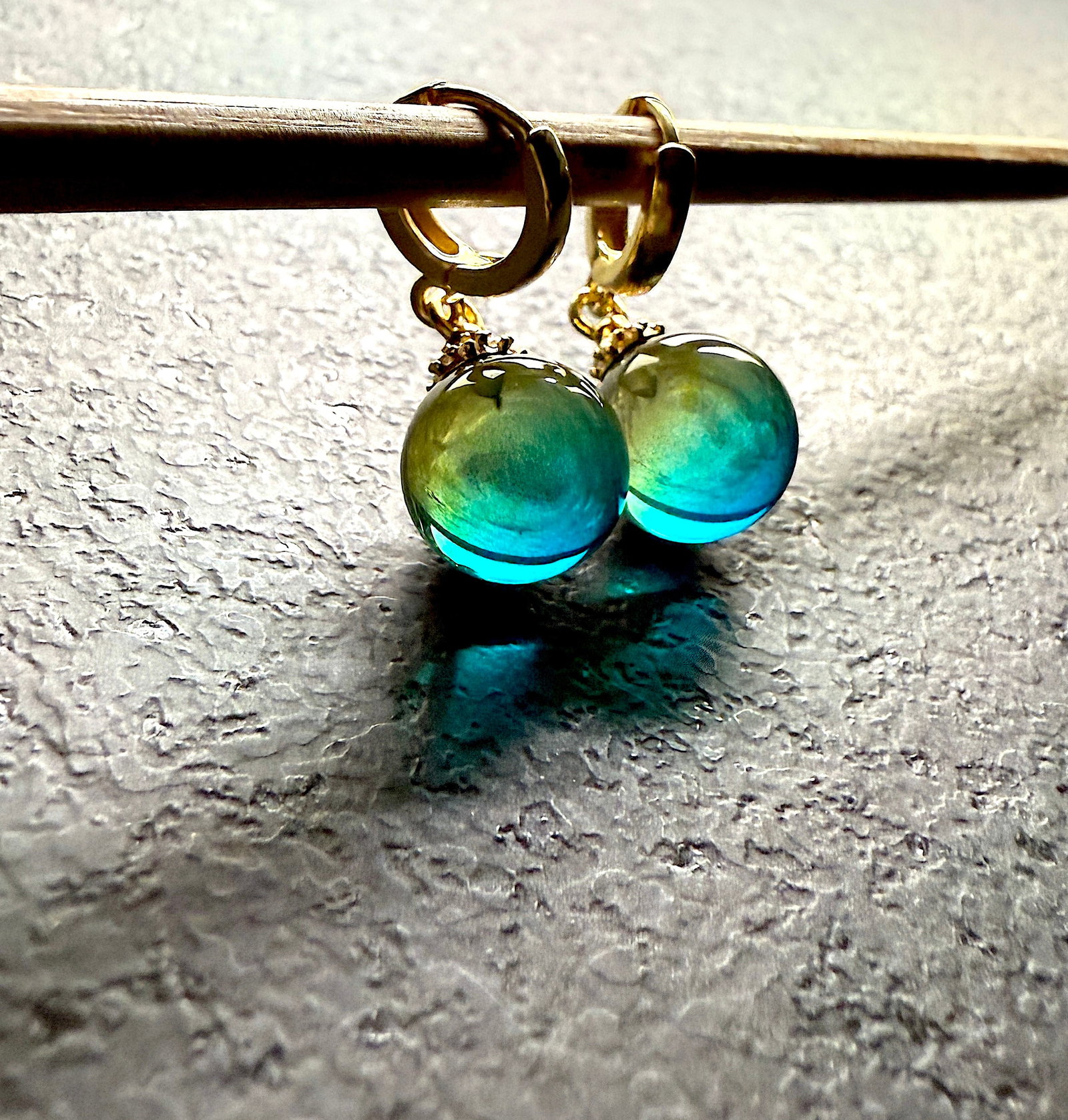 Grand Amber Earrings - 2