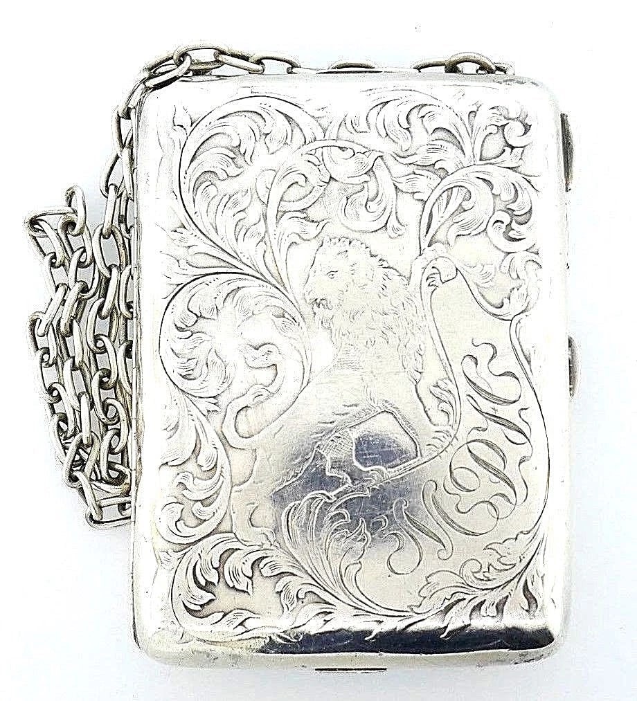 Antique Sterling Silver Compact - 2