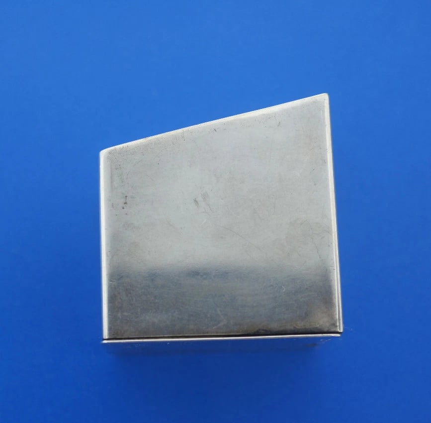 C.1930 BLACK STARR GORHAM STERLING SILVER STAMP BOX STAMPED - 3