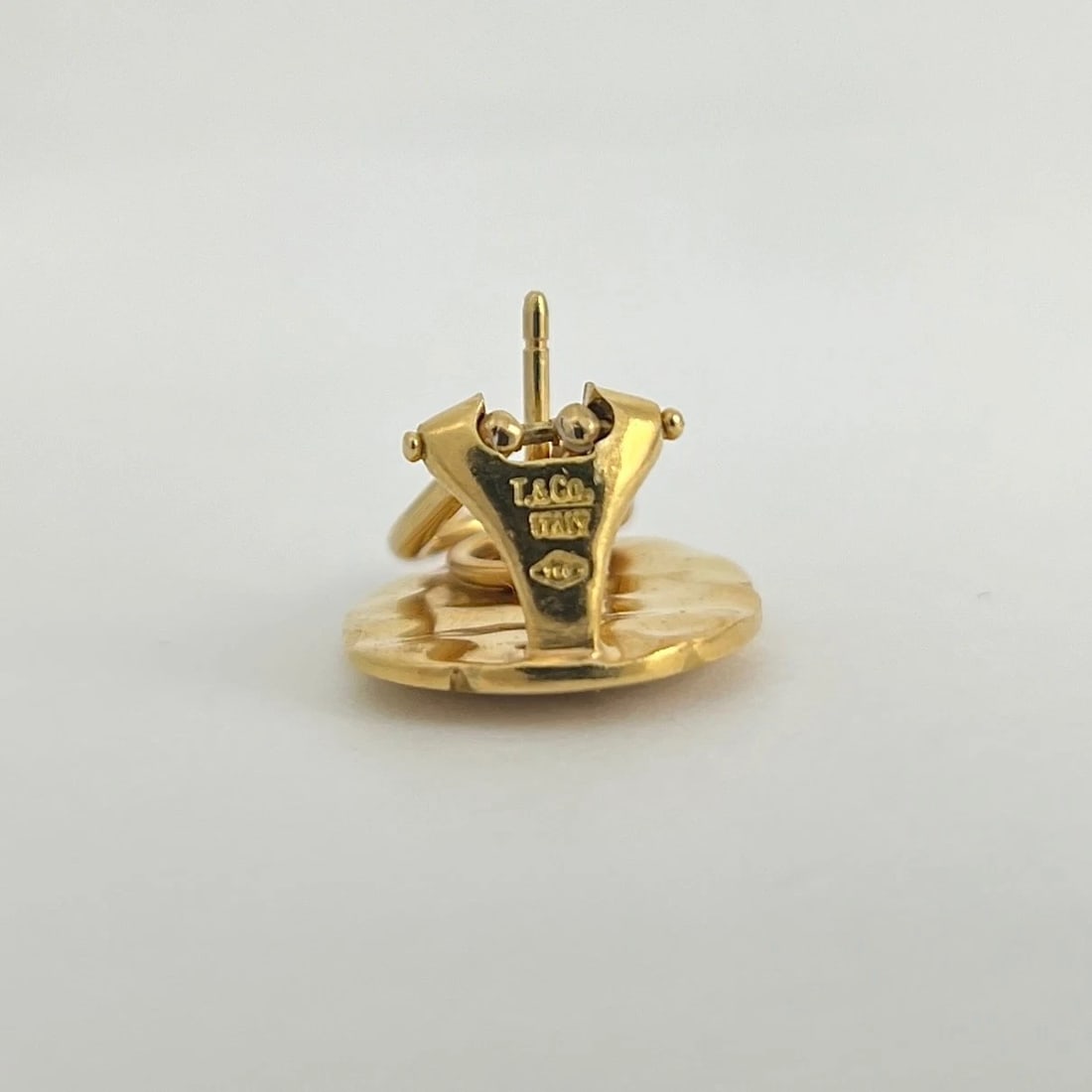 Tiffany & Co. Italian Dragonfly Drop Stud Earrings 18K Yellow Gold, 10.56 Grams - 7