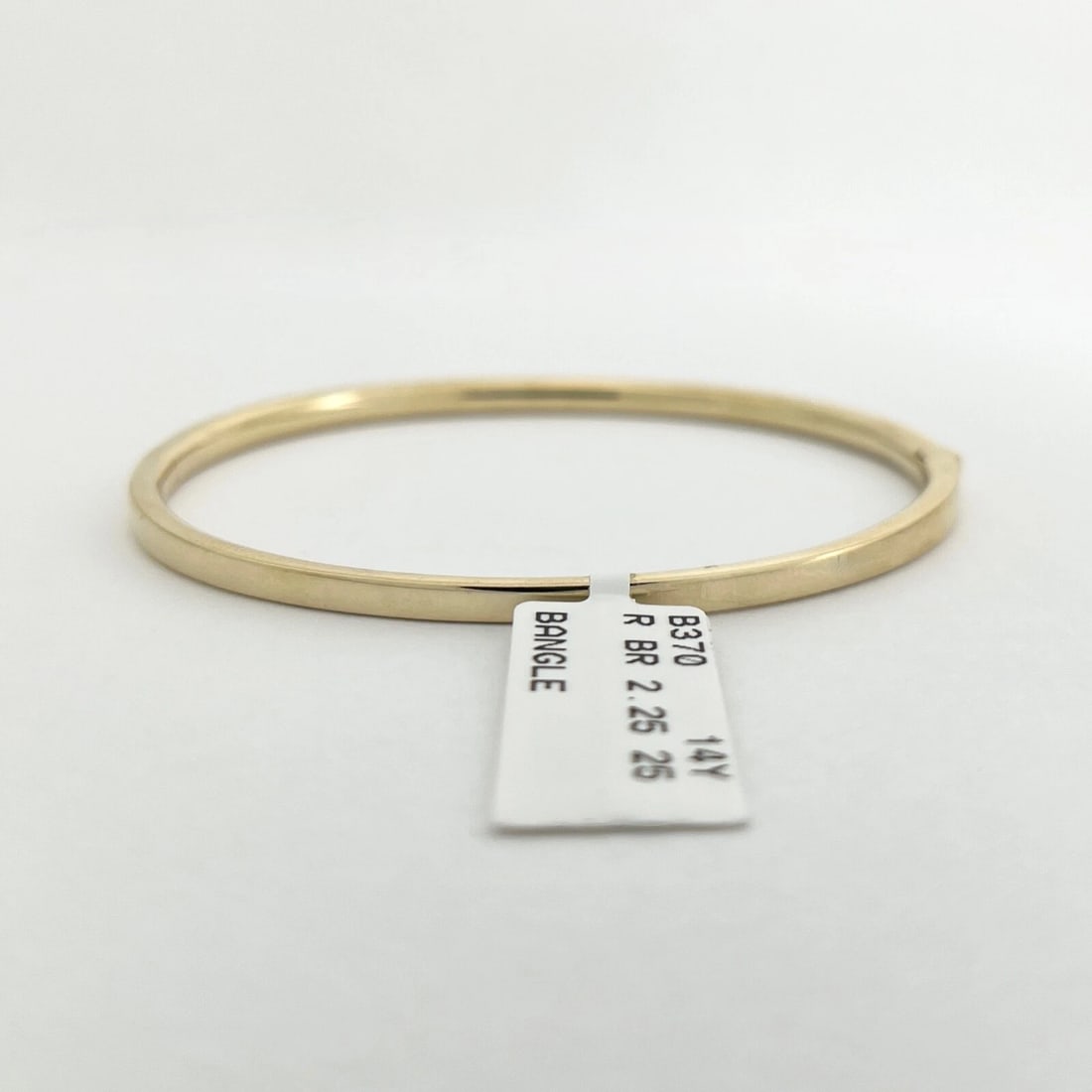 Ruby Gemstone Bangle Bracelet 14K Yellow Gold, 2.25 CTW - 7