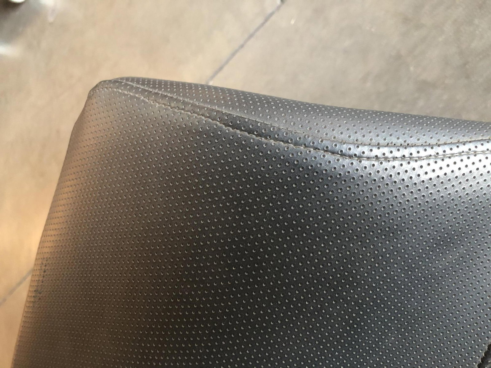 Captains Lounge Chair with Chrome Base, 1980 - 6