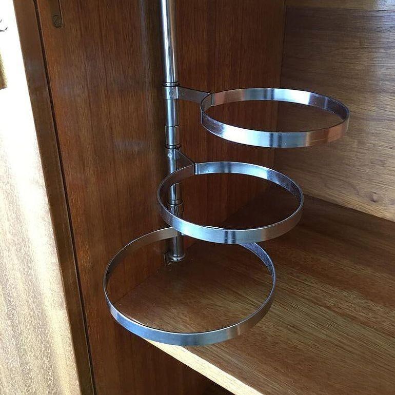 Mid-century 6057 Server Mahogany Sideboard Cabinet, John Keal for Brown Saltman - 3