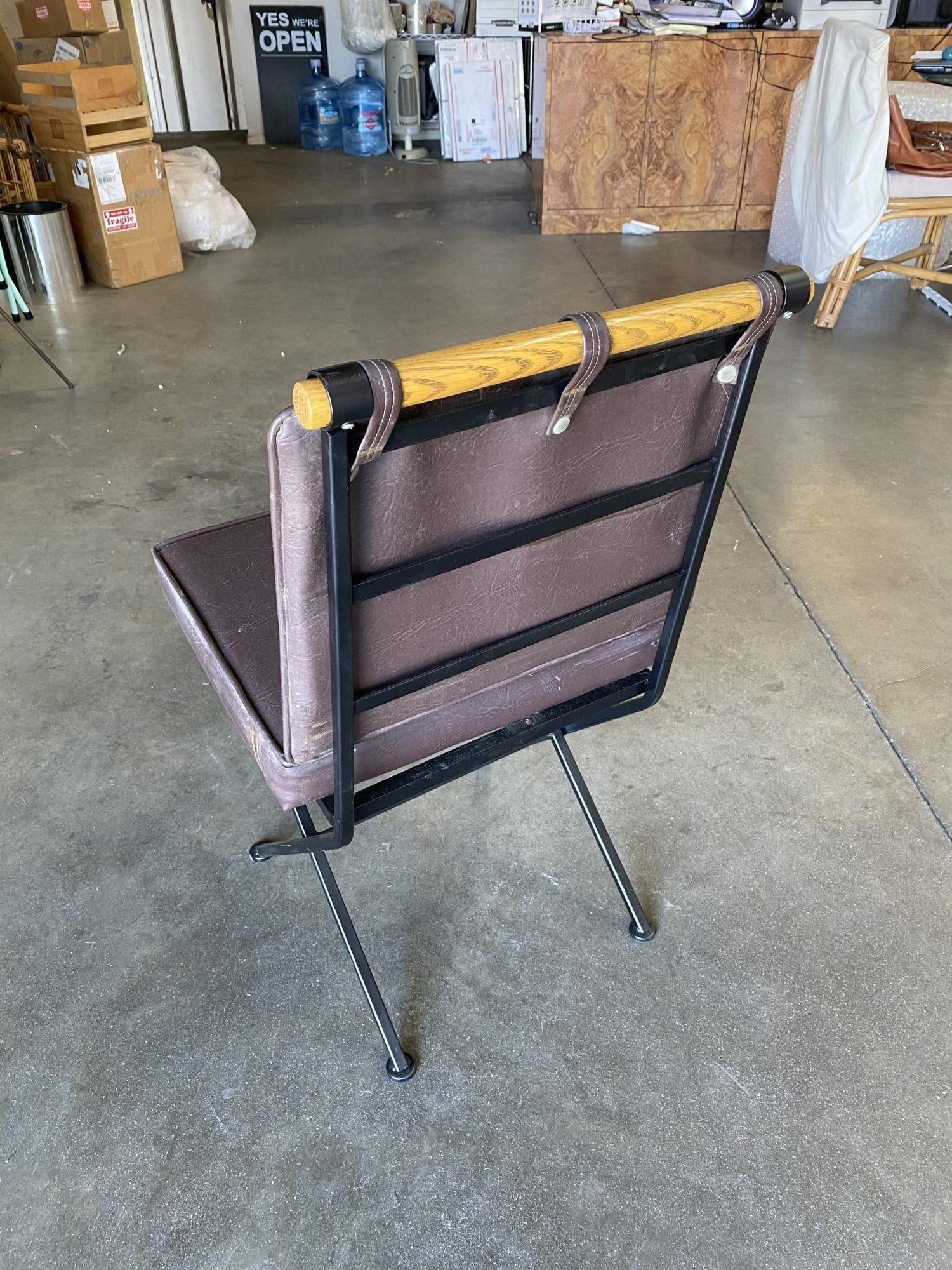 Set of Five Midcentury "Directors Chair" Chairs in the Style of Cleo Baldon - 2