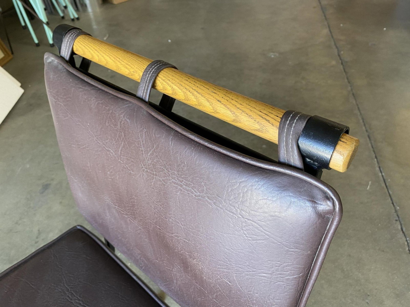 Set of Five Midcentury "Directors Chair" Chairs in the Style of Cleo Baldon - 3