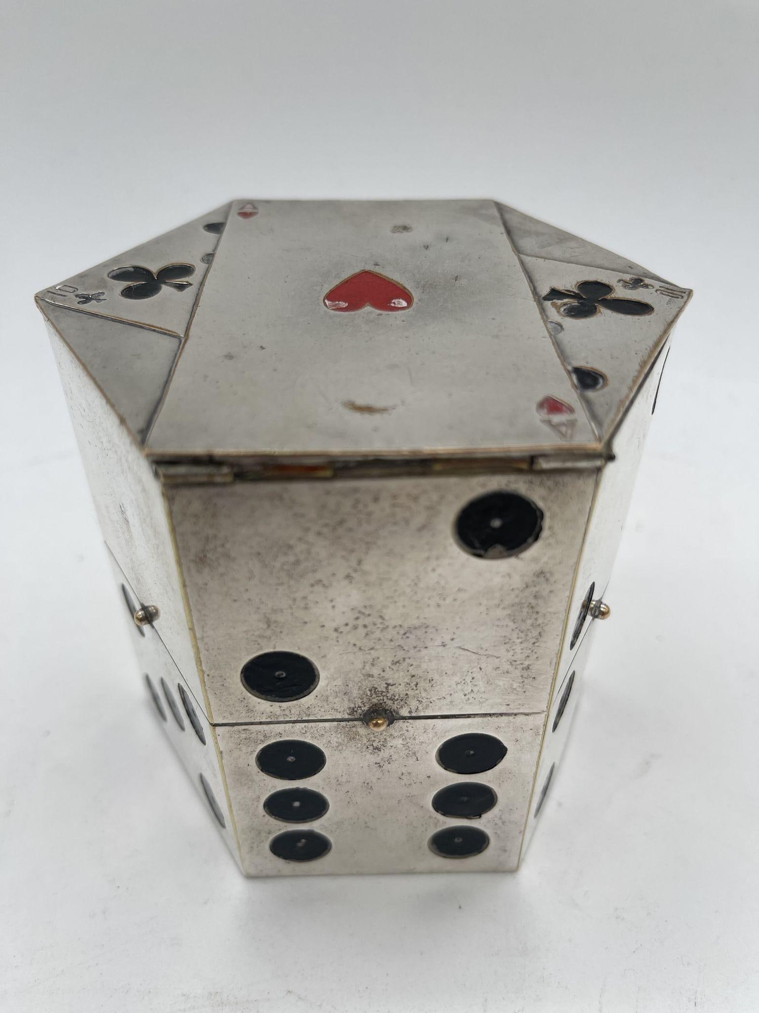 Limited Jeweler Made Dice Cigarette Dispenser by Legros Marius for Dunhill - 9