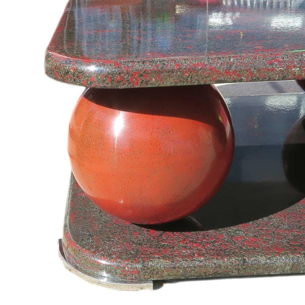 Rare Large Maitland Smith Art Deco Cocktail Table - 6