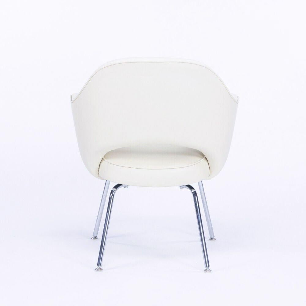 Eero Saarinen Knoll Executive Dining Chair/Armchairs with Tubular Legs, Set of 4 - 6