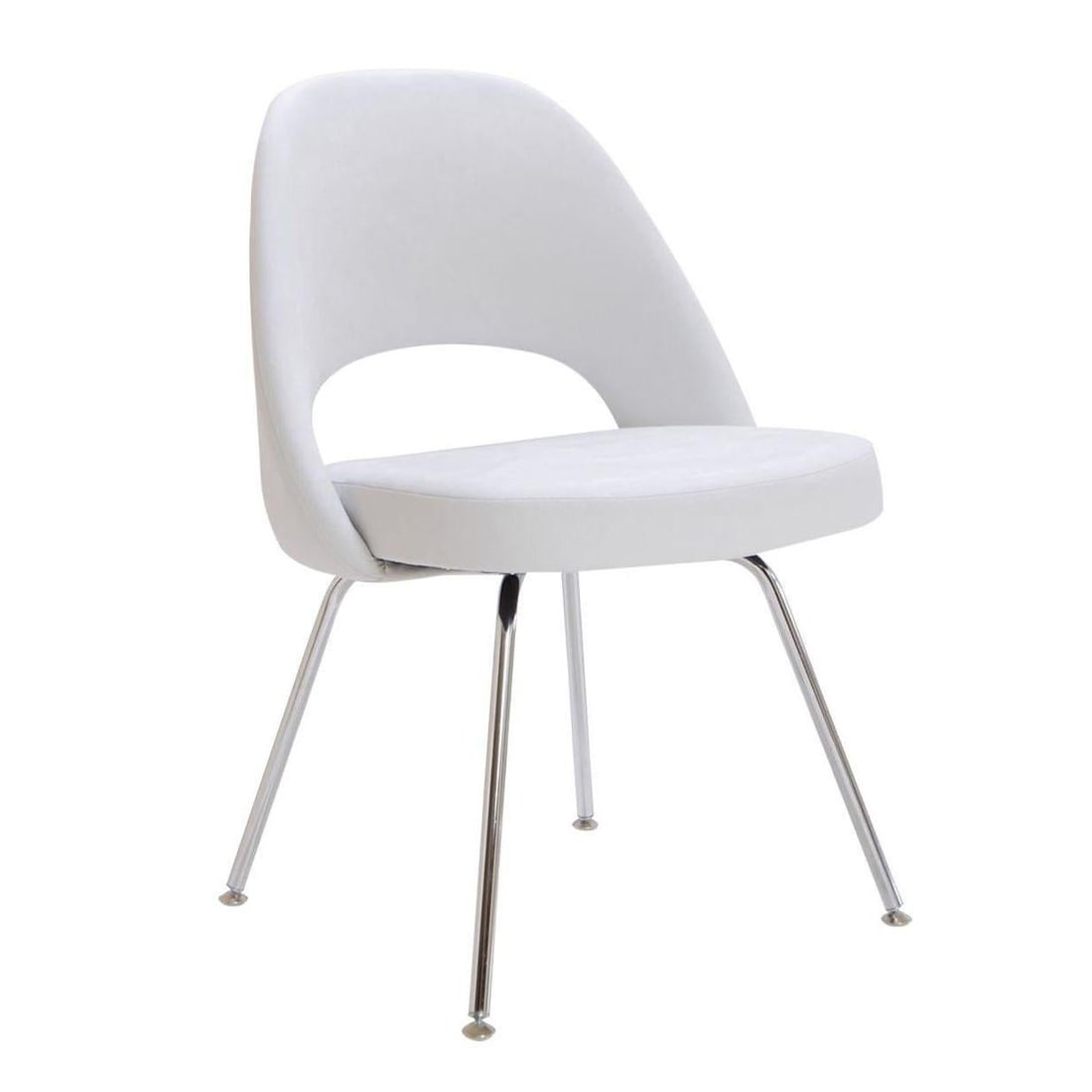 Eero Saarinen Knoll Executive Dining Chair/Armchairs with Tubular Legs, Set of 4 - 8