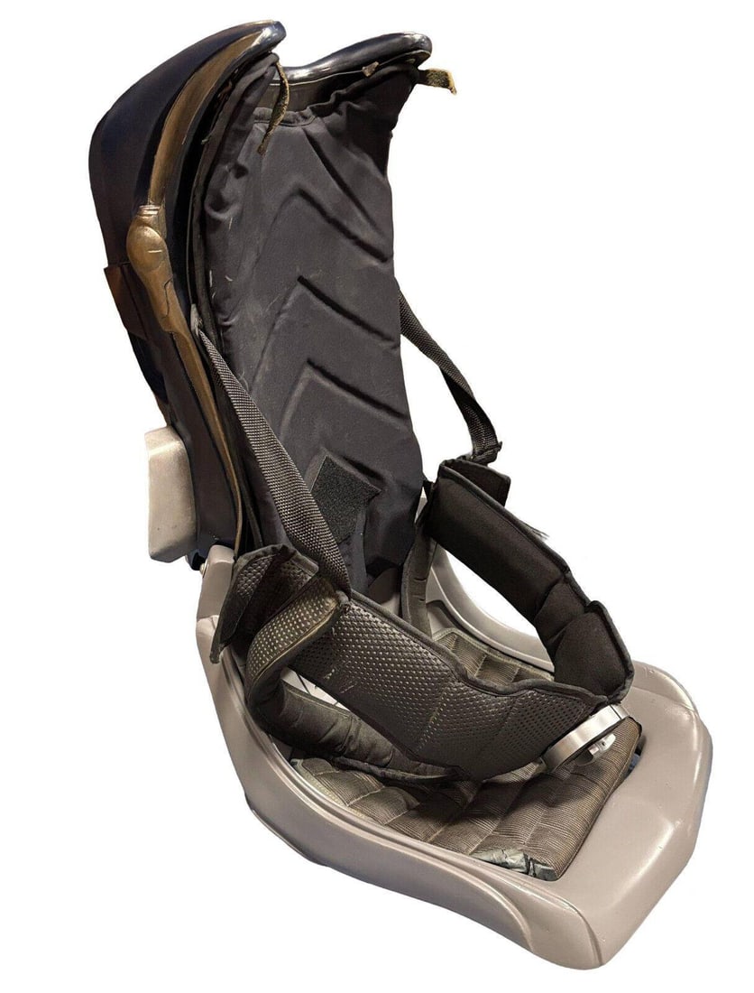 2002 Minority Report Fiberglass Futurist Jetpack Floor Y2K Gaming Chair Prop - 2