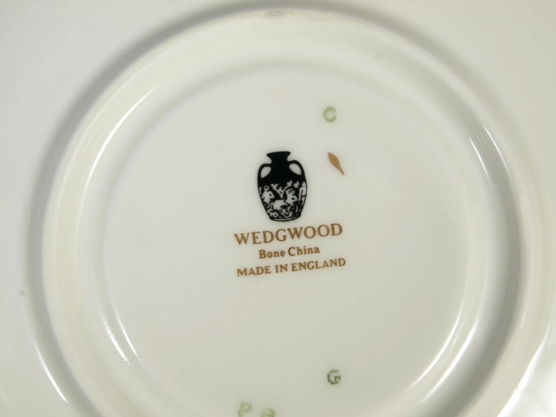 Wedgwood WHITEHALL POWDER BLUE BAND Coffee Tea Cup Saucer Plate - 4