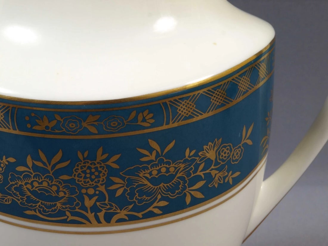 ROYAL DOULTON EARLSWOOD Tall Coffee Pot Teapot LARGE England H5053 - 3