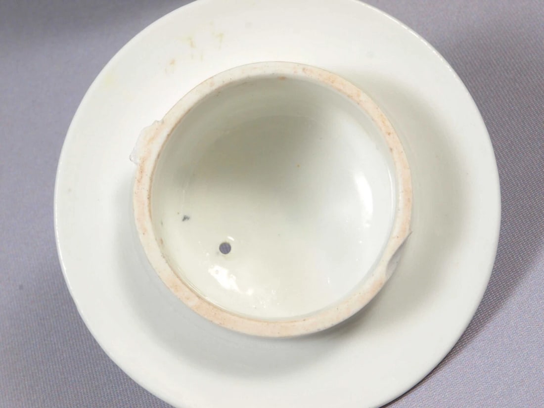 MEISSEN Tall Coffee Tea Pot Germany Antique Gold Flowers Crossed swords - 7