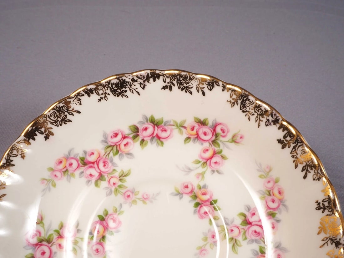 Royal Albert DIMITY Rose Coffee Tea Set Cup Saucer Set England - 3