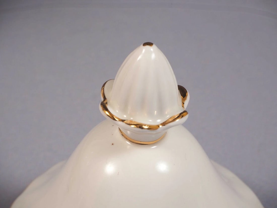 Royal Albert Val D'Or Tall Coffee Pot Teapot England Bone China - 3