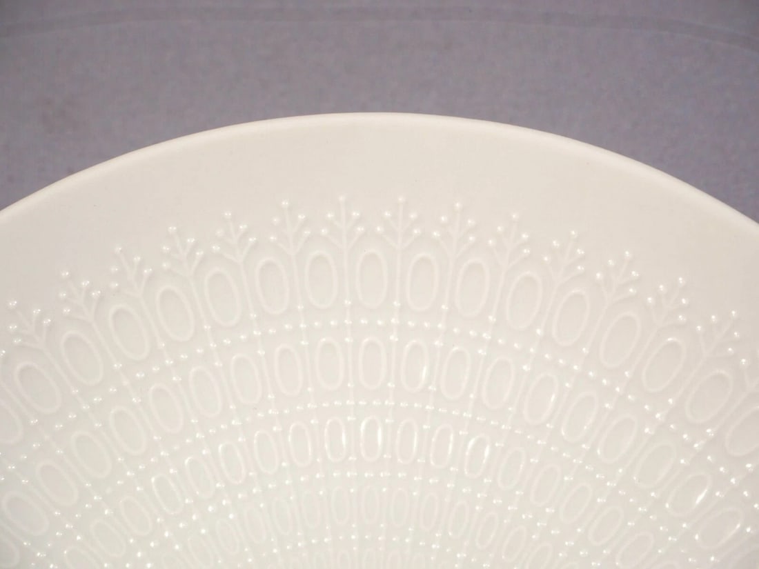 ROSENTHAL Romance White Embossed Studio Line B Wiinblad Coffee Tea Cup Saucer - 3