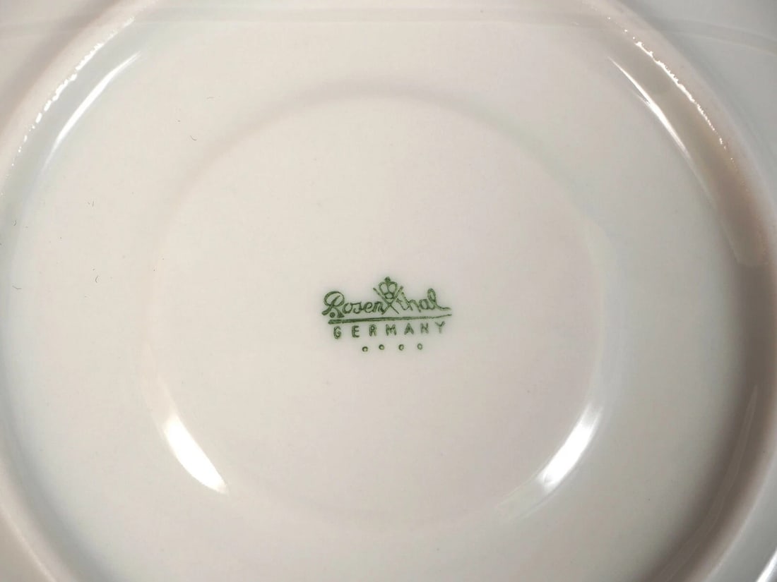 ROSENTHAL Romance White Embossed Studio Line B Wiinblad Coffee Tea Cup Saucer - 4