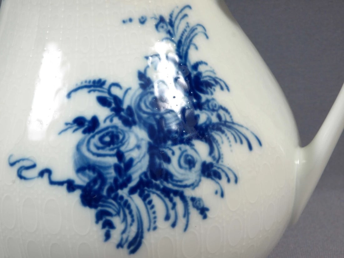 Vintage ROSENTHAL Bjorn RHAPSODY Germany Coffee Tea Cup Plate Teapot Sugar Blue - 4