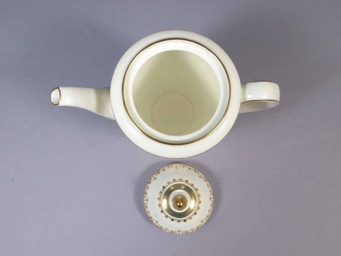 Minton ARAGON Coffee Espresso SET pot Teapot Cups Bone China England - 4